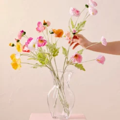 Multi Colour Wild Poppy Artificial Flower Bouquet