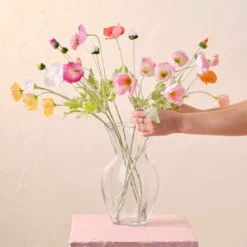 Multi Colour Wild Poppy Artificial Flower Bouquet