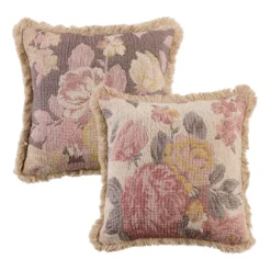 Nara Floral Boucle Reversible Cushion