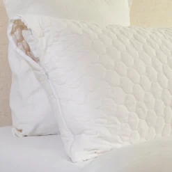 Natural Cotton King Pillow Protector