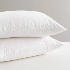 Natural Cotton Queen Pillow Protector
