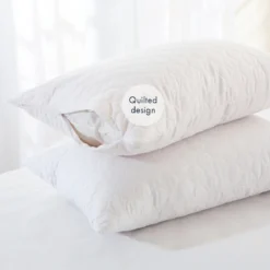 Natural Cotton Queen Pillow Protector
