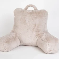 Nevada Faux Fur Bed Rest Reading Pillow