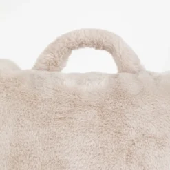 Nevada Faux Fur Bed Rest Reading Pillow
