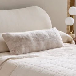 Nevada Faux Fur Large Oblong Cushion