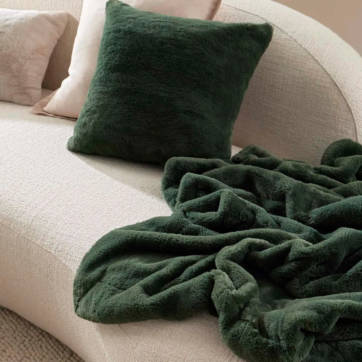 Nevada Faux Fur Throw