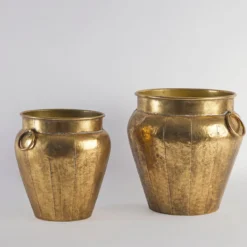 Nova Metal Decorative Pot