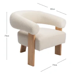 Ollie Boucle Occasional Chair