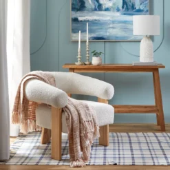 Ollie Boucle Occasional Chair
