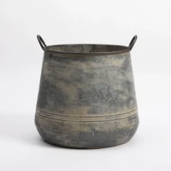 Otto Metal Decorative Pot