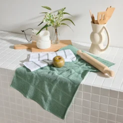 Oxford Cotton Tea Towel Set of 2