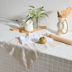 Oxford Cotton Tea Towel Set of 2