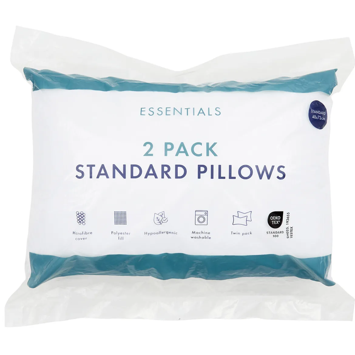 2 Pack Standard Pillows