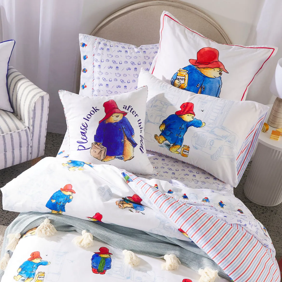 Paddington Bear European Pillowcase
