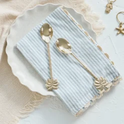 Palm Dessert Spoon Set of 4