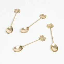 Palm Dessert Spoon Set of 4