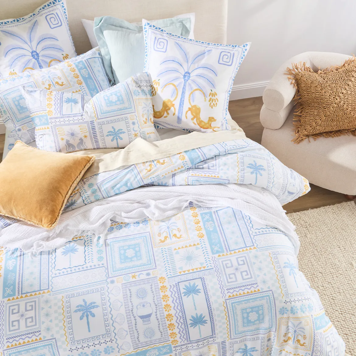 Palmilla European Pillowcase