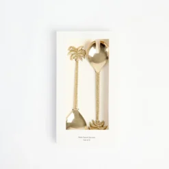 Palm Salad Servers Set of 2