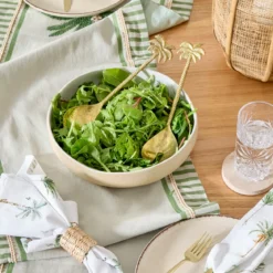 Palm Salad Servers Set of 2
