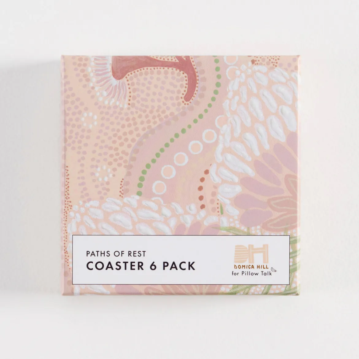 Paths of Rest Cork Coaster Set of 6