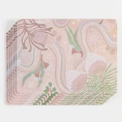 Paths of Rest Cork Placemat Set of 6