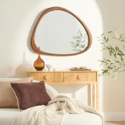 Pebble Dark Brown Mirror