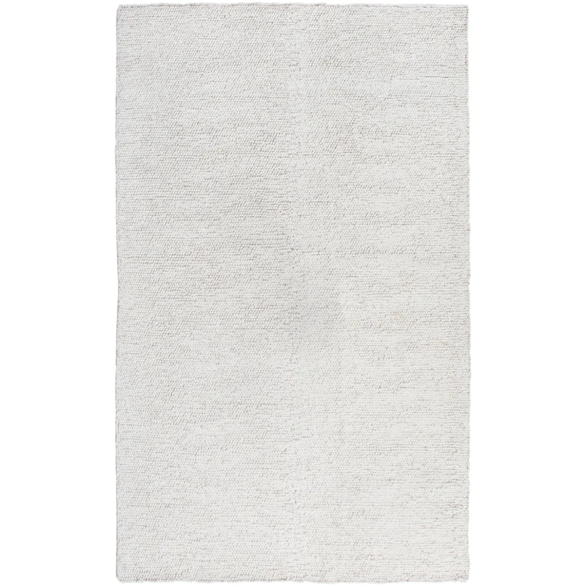Pebbles Beige Medium Wool Floor Rug