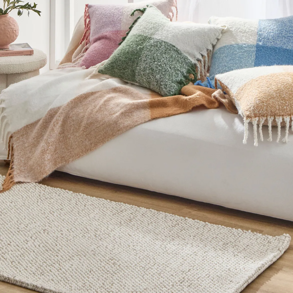 Pebbles Wool Floor Runner