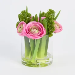 Pippa Artificial Ranunculus Bouquet in Vase