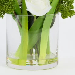 Pippa Artificial Ranunculus Bouquet in Vase
