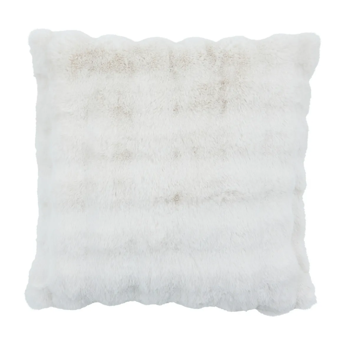 Prague Faux Fur Square Cushion