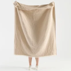 Raya Chenille Gauze Reversible Throw