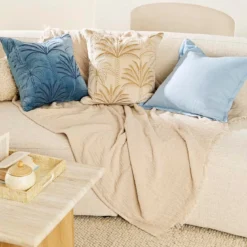 Raya Chenille Gauze Reversible Throw