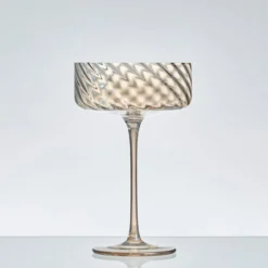 Raya Lustre Cocktail Coupe Glass Set of 4