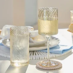 Raya Lustre Highball Glass Set of 4