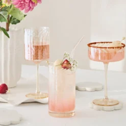 Raya Lustre Wine Glass Set of 4
