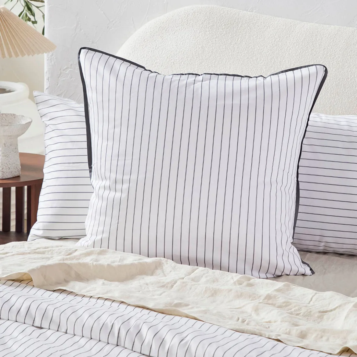 Raye Stripe European Pillowcase