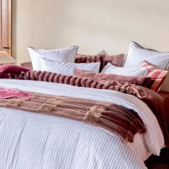 Raye Stripe Quilt Cover Set