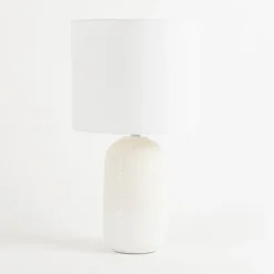 River White/Natural 54cm Table Lamp