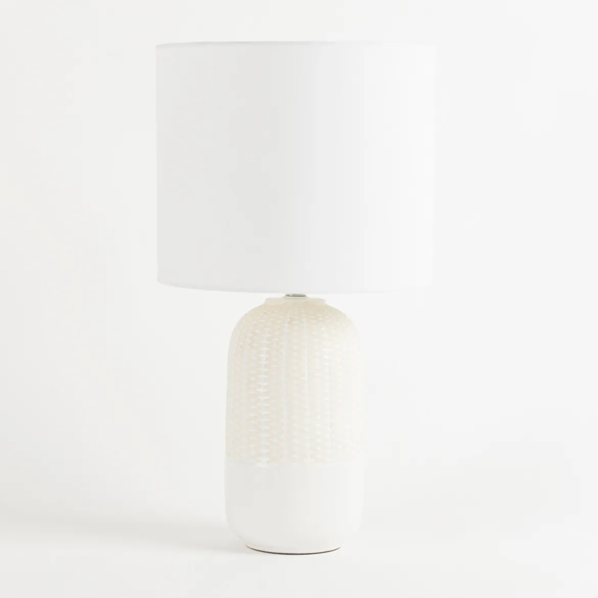 River White/Natural 54cm Table Lamp