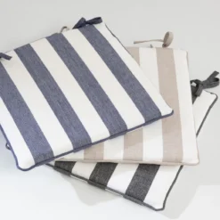Riviera Wide Stripe Chair Pad