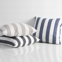 Riviera Wide Stripe Cushion