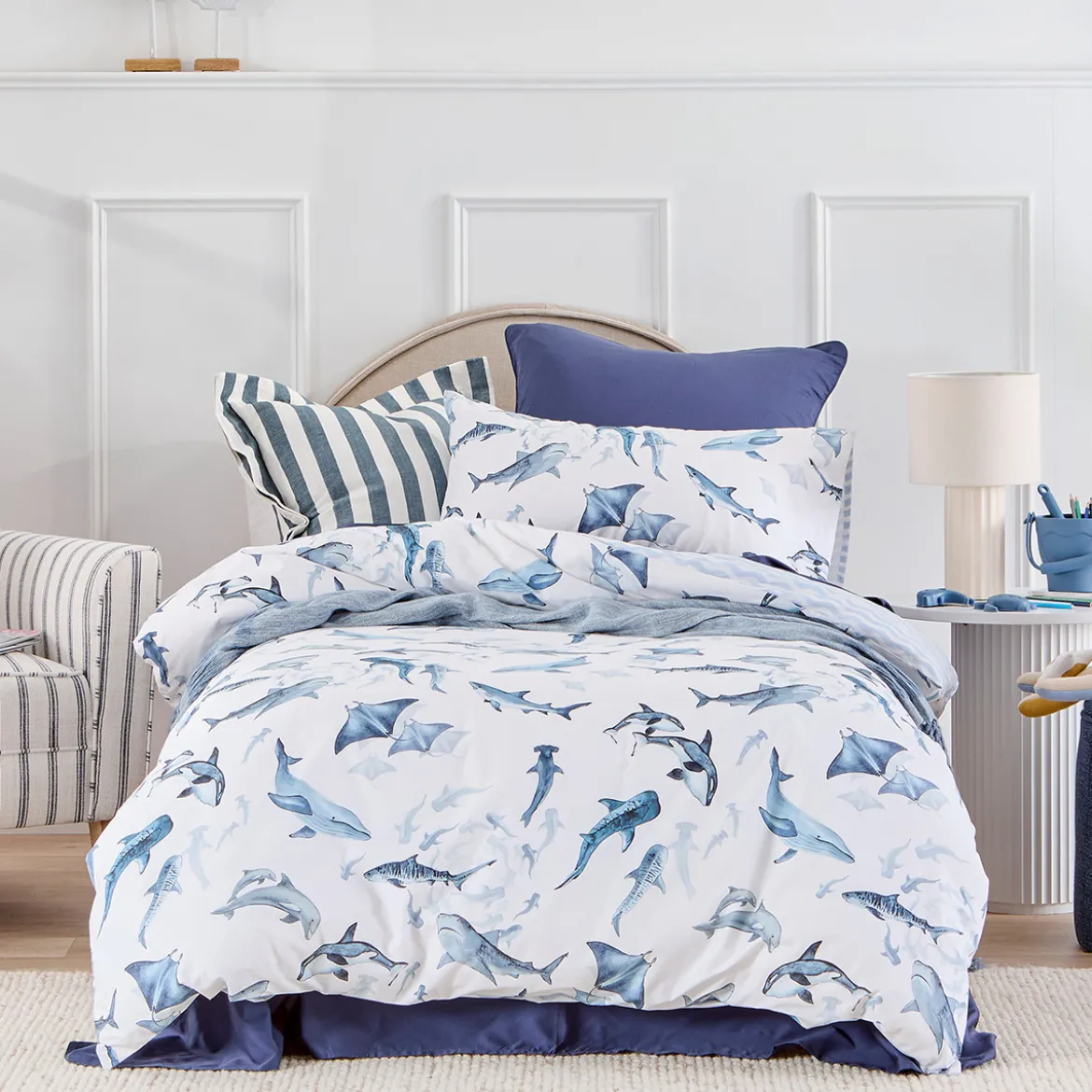 Rulers of the Sea Quilt Cover Set