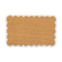 Rumi Scalloped Large Doormat