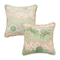 Sacred Stillness by Domica Hill Cushion
