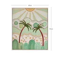 Sacred Stillness Domica Hill Canvas Wall Art