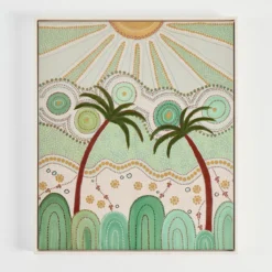 Sacred Stillness Domica Hill Canvas Wall Art
