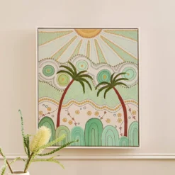Sacred Stillness Domica Hill Canvas Wall Art