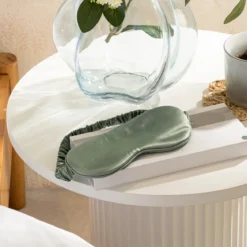 Sage Mulberry Silk Eye Mask