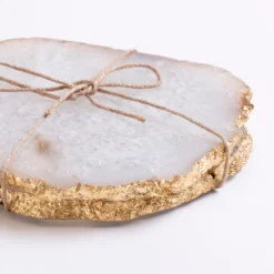 Salt Agate Coaster 2pk